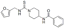 Benzamide, n-[1-[[(2-furanylmethyl)amino]thioxomethyl]-4-piperidinyl]-(9ci) Structure,606112-39-4Structure