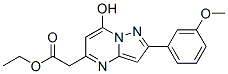 (9ci)-7-羟基-2-(3-甲氧基苯基)-吡唑并[1,5-a]嘧啶-5-乙酸乙酯结构式_606116-30-7结构式