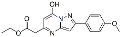 (9ci)-7-羟基-2-(4-甲氧基苯基)-吡唑并[1,5-a]嘧啶-5-乙酸乙酯结构式_606116-37-4结构式