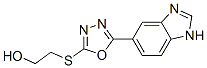 Ethanol, 2-[[5-(1h-benzimidazol-5-yl)-1,3,4-oxadiazol-2-yl]thio]-(9ci) Structure,606117-02-6Structure