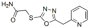 Acetamide, 2-[[5-(2-pyridinylmethyl)-1,3,4-oxadiazol-2-yl]thio]-(9ci) Structure,606117-17-3Structure