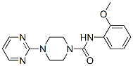 (9ci)-n-(2-甲氧基苯基)-4-(2-嘧啶)-1-哌嗪羧酰胺结构式_606118-03-0结构式