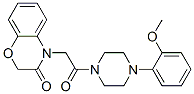 Piperazine, 1-[(2,3-dihydro-3-oxo-4h-1,4-benzoxazin-4-yl)acetyl]-4-(2-methoxyphenyl)-(9ci) Structure,606118-13-2Structure