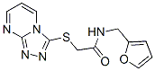 (9ci)-n-(2-呋喃甲基)-2-(1,2,4-噻唑并[4,3-a]嘧啶-3-基硫代)-乙酰胺结构式_606121-49-7结构式