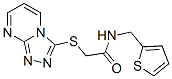 Acetamide, n-(2-thienylmethyl)-2-(1,2,4-triazolo[4,3-a]pyrimidin-3-ylthio)-(9ci) Structure,606121-69-1Structure