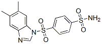 Benzenesulfonamide, 4-[(5,6-dimethyl-1h-benzimidazol-1-yl)sulfonyl]-(9ci) Structure,606131-22-0Structure