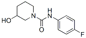 1-Piperidinecarboxamide,n-(4-fluorophenyl)-3-hydroxy-(9ci) Structure,606131-63-9Structure