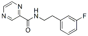 (9CI)-N-[2-(3-氟苯基)乙基]-吡嗪羧酰胺结构式_606132-08-5结构式