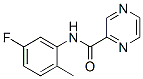 (9CI)-N-(5-氟-2-甲基苯基)-吡嗪羧酰胺结构式_606132-16-5结构式