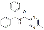 (9CI)-N-(二苯基甲基)-5-甲基-吡嗪羧酰胺结构式_606132-18-7结构式