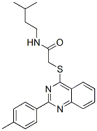 Acetamide, n-(3-methylbutyl)-2-[[2-(4-methylphenyl)-4-quinazolinyl]thio]-(9ci) Structure,606132-25-6Structure