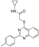 Acetamide, n-cyclopropyl-2-[[2-(4-methylphenyl)-4-quinazolinyl]thio]-(9ci) Structure,606132-31-4Structure