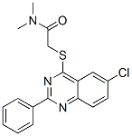 Acetamide, 2-[(6-chloro-2-phenyl-4-quinazolinyl)thio]-n,n-dimethyl-(9ci) Structure,606132-58-5Structure