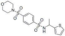 Benzenesulfonamide, 4-(4-morpholinylsulfonyl)-n-[1-(2-thienyl)ethyl]-(9ci) Structure,606133-16-8Structure