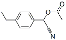 Benzeneacetonitrile, alpha-(acetyloxy)-4-ethyl-(9ci) Structure,606494-63-7Structure