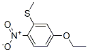 Benzene,4-ethoxy-2-(methylthio)-1-nitro-(9ci) Structure,60658-35-7Structure