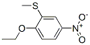 Benzene,1-ethoxy-2-(methylthio)-4-nitro-(9ci) Structure,60658-36-8Structure