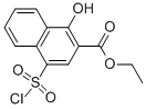 Ethyl 4-chlorosulfonyl-1-hydroxy-2-naphthalenecarboxylate Structure,60670-14-6Structure