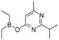 Diethyl [(6-methyl-2-isopropylpyrimidin-4-yl)oxy]borane Structure,60671-90-1Structure