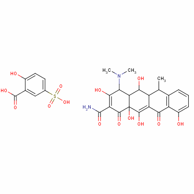 Doxycycline sulfo-salicylate Structure,60683-15-0Structure