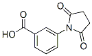 3-(2,5-Dioxopyrrolidin-1-yl)benzoic acid Structure,60693-31-4Structure