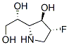 1,2-Ethanediol,1-[(2r,3r,4r)-4-fluoro-3-hydroxy-2-pyrrolidinyl]-,(1r)-(9ci) Structure,606933-30-6Structure