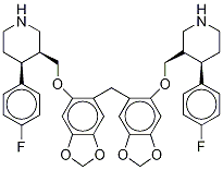 Methylene-Bis Paroxetine Dihydrochloride Structure,606968-05-2Structure