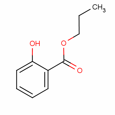 Salicylic acid n-propyl ester Structure,607-90-9Structure