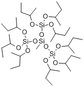 三(三-仲-丁氧基硅杂氧基)硅烷甲酯结构式_60711-47-9结构式