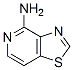 噻唑并[4,5-c]吡啶-4-胺结构式_607366-44-9结构式