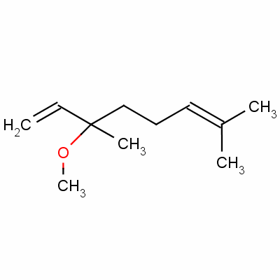 3-Methoxy-3,7-dimethylocta-1,6-diene Structure,60763-44-2Structure