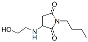 (9ci)-1-丁基-3-[(2-羟基乙基)氨基]-1H-吡咯-2,5-二酮结构式_607692-54-6结构式