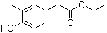 Ethyl (4-hydroxy-3-methylphenyl)acetate Structure,607707-64-2Structure