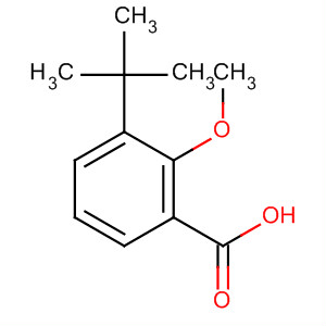 3-叔丁基-2-甲氧基苯甲酸结构式_60772-81-8结构式