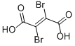 (E)-2,3-dibromo-2-butenedioic acid Structure,608-38-8Structure