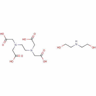 Tetrakis(bis(2-hydroxyethyl)ammonium) ethylenediaminetetraacetate Structure,60816-64-0Structure