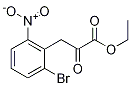 Ethyl 3-(2-bromo-6-nitrophenyl)-2-oxopropanoate Structure,608510-29-8Structure