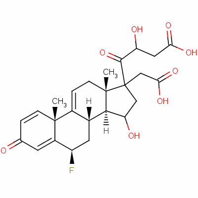 (6Beta)-17,21-bis(acetyloxy)-6-fluoro-pregna-1,4,9(11)-triene-3,20-dione Structure,60864-38-2Structure