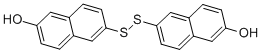 Bis(6-hydroxy-2-naphthyl) Disulfide Structure,6088-51-3Structure