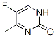 2(1H)-pyrimidinone, 5-fluoro-4-methyl-(9ci) Structure,6090-44-4Structure