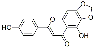 9-Hydroxy-6-(4-hydroxyphenyl)-8h-1,3-dioxolo[4,5-g][1]benzopyran-8-one Structure,60948-17-6Structure