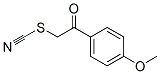 4-Methoxyphenacyl thiocyanate Structure,6097-26-3Structure