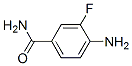 Benzamide, 4-amino-3-fluoro-(9ci) Structure,609783-62-2Structure