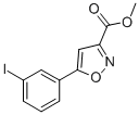 Methyl 5-(3-iodophenyl)isoxazole-3-carboxylate Structure,609848-44-4Structure