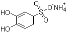 邻苯二酚-4-磺酸铵结构式_6099-56-5结构式