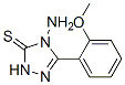 4-氨基-5-(2-甲基苯基)-2H-1,2,4-噻唑-3-硫酮结构式_61019-26-9结构式