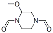 2-Methoxy-1,4-piperazinedicarbaldehyde Structure,61020-10-8Structure