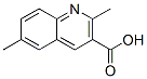 2,6-Dimethylquinoline-3-carboxylic acid Structure,610261-45-5Structure