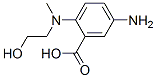 (9ci)-5-氨基-2-[(2-羟基乙基)甲基氨基]-苯甲酸结构式_610276-33-0结构式