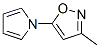 (9ci)-3-甲基-5-(1H-吡咯-1-基)-异噁唑结构式_610311-52-9结构式